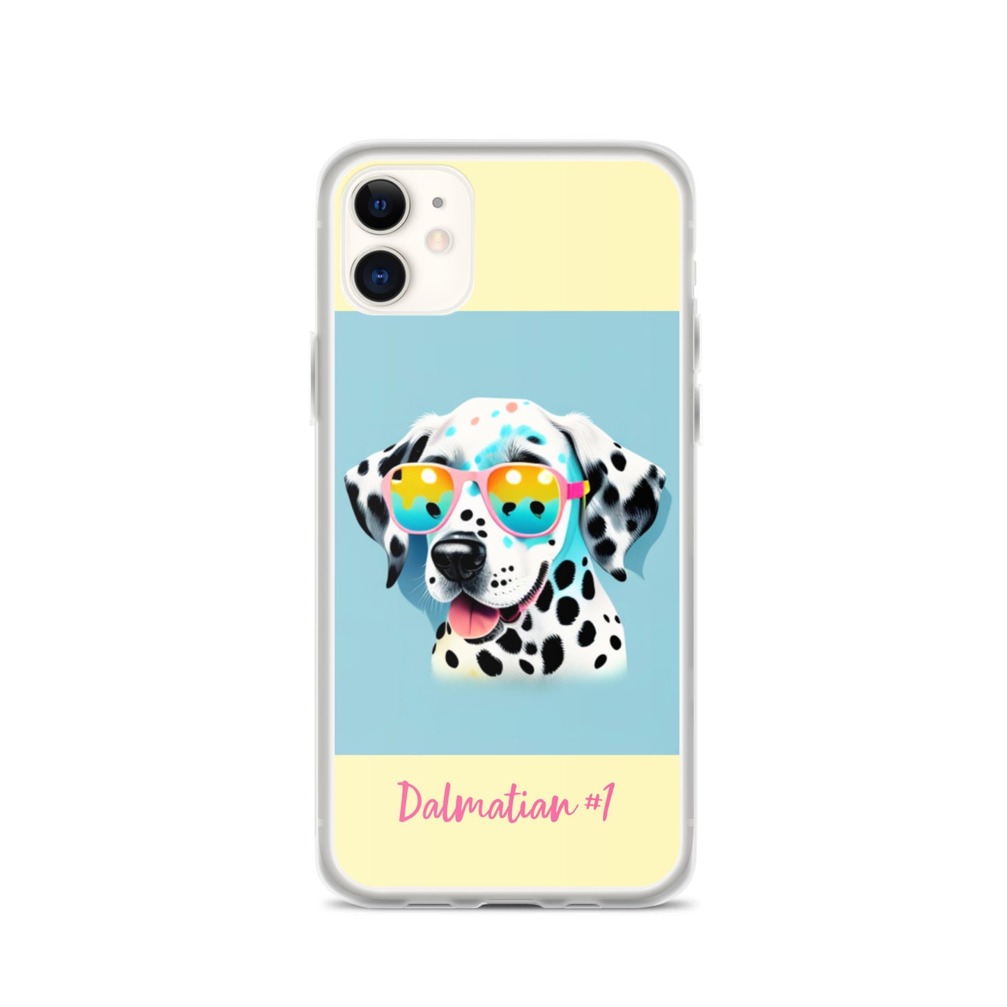 Dalmatian #1 Pop Accessories Clear Case for iPhone