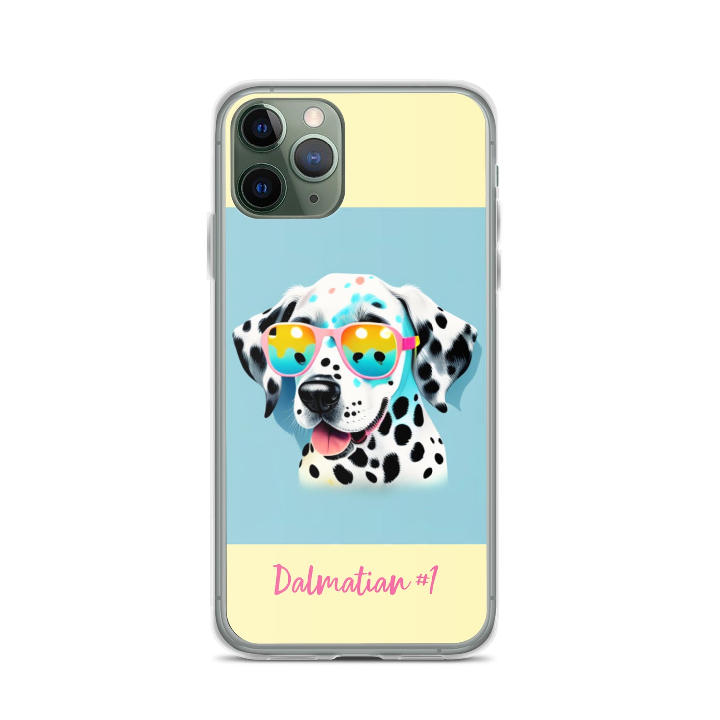 Dalmatian #1 Pop Accessories Clear Case for iPhone