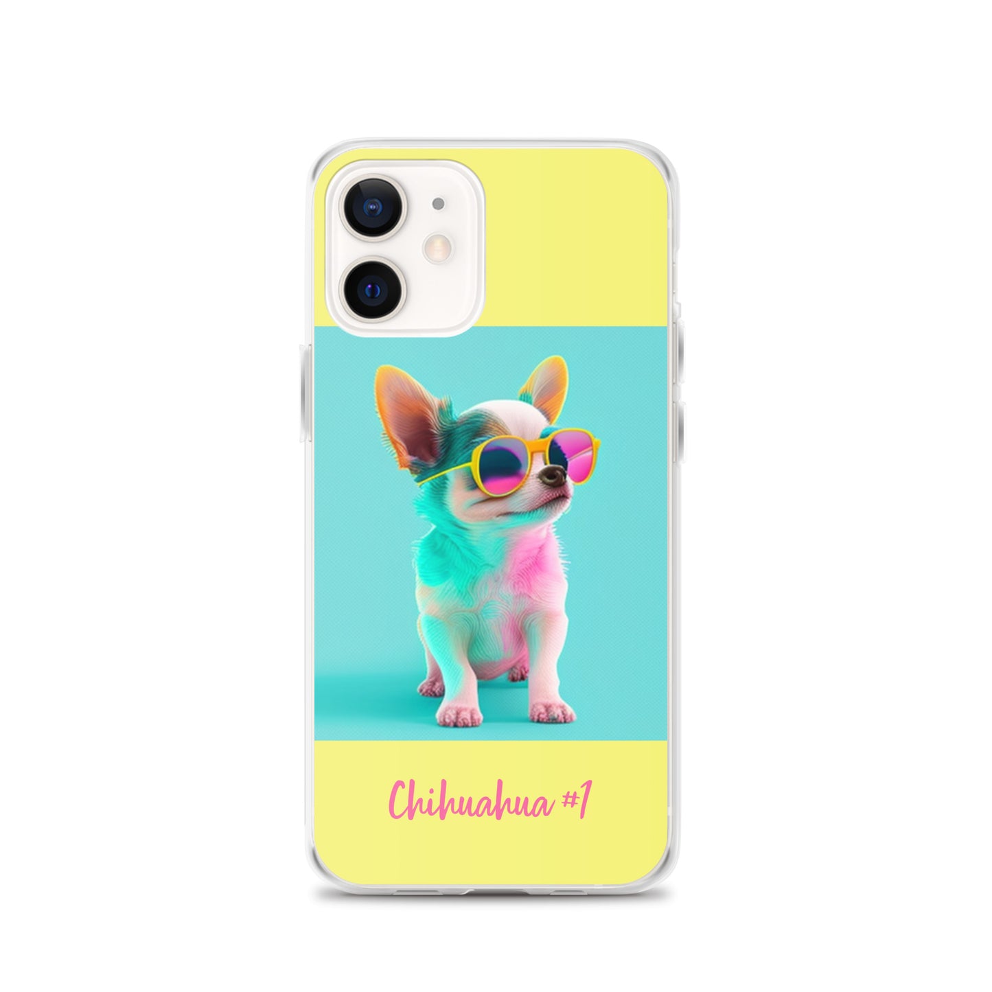 Chihuahua #1 Pop Cool  Accessories Clear Case for iPhone