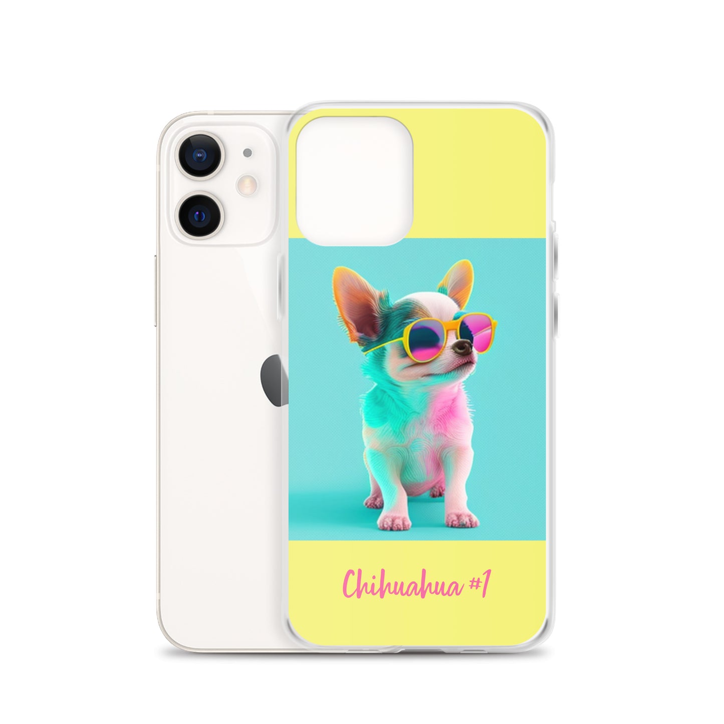 Chihuahua #1 Pop Cool  Accessories Clear Case for iPhone