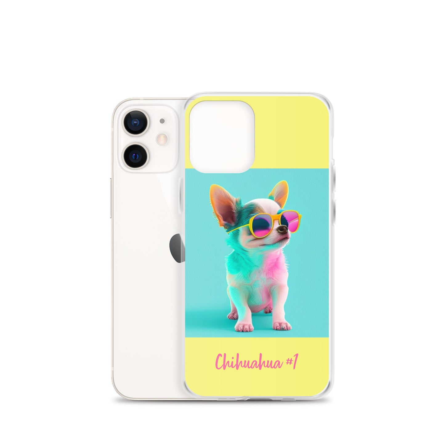 Chihuahua #1 Pop Cool  Accessories Clear Case for iPhone