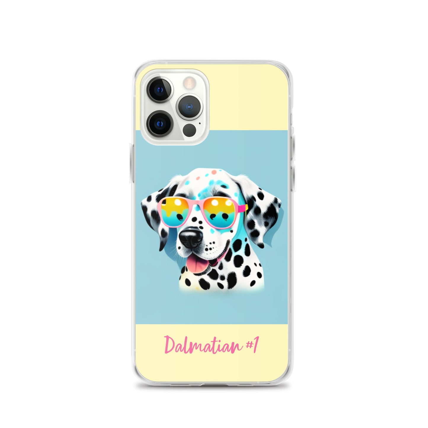 Dalmatian #1 Pop Accessories Clear Case for iPhone