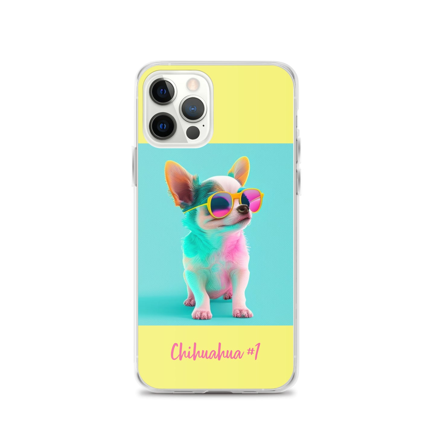 Chihuahua #1 Pop Cool  Accessories Clear Case for iPhone