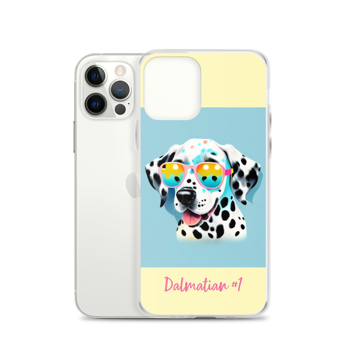 Dalmatian #1 Pop Accessories Clear Case for iPhone