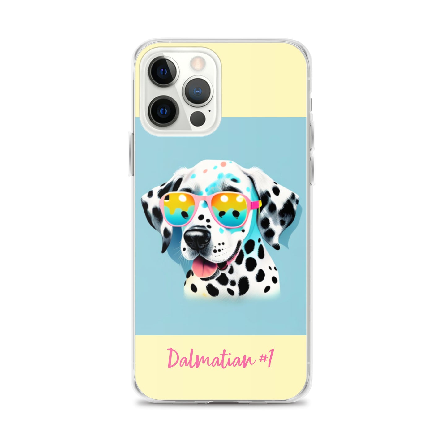 Dalmatian #1 Pop Accessories Clear Case for iPhone