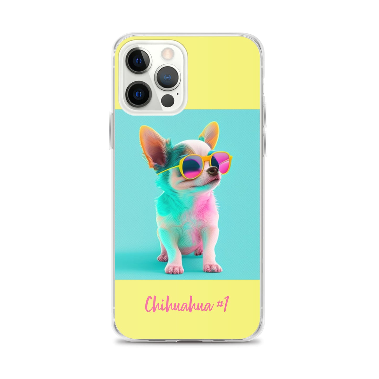 Chihuahua #1 Pop Cool  Accessories Clear Case for iPhone