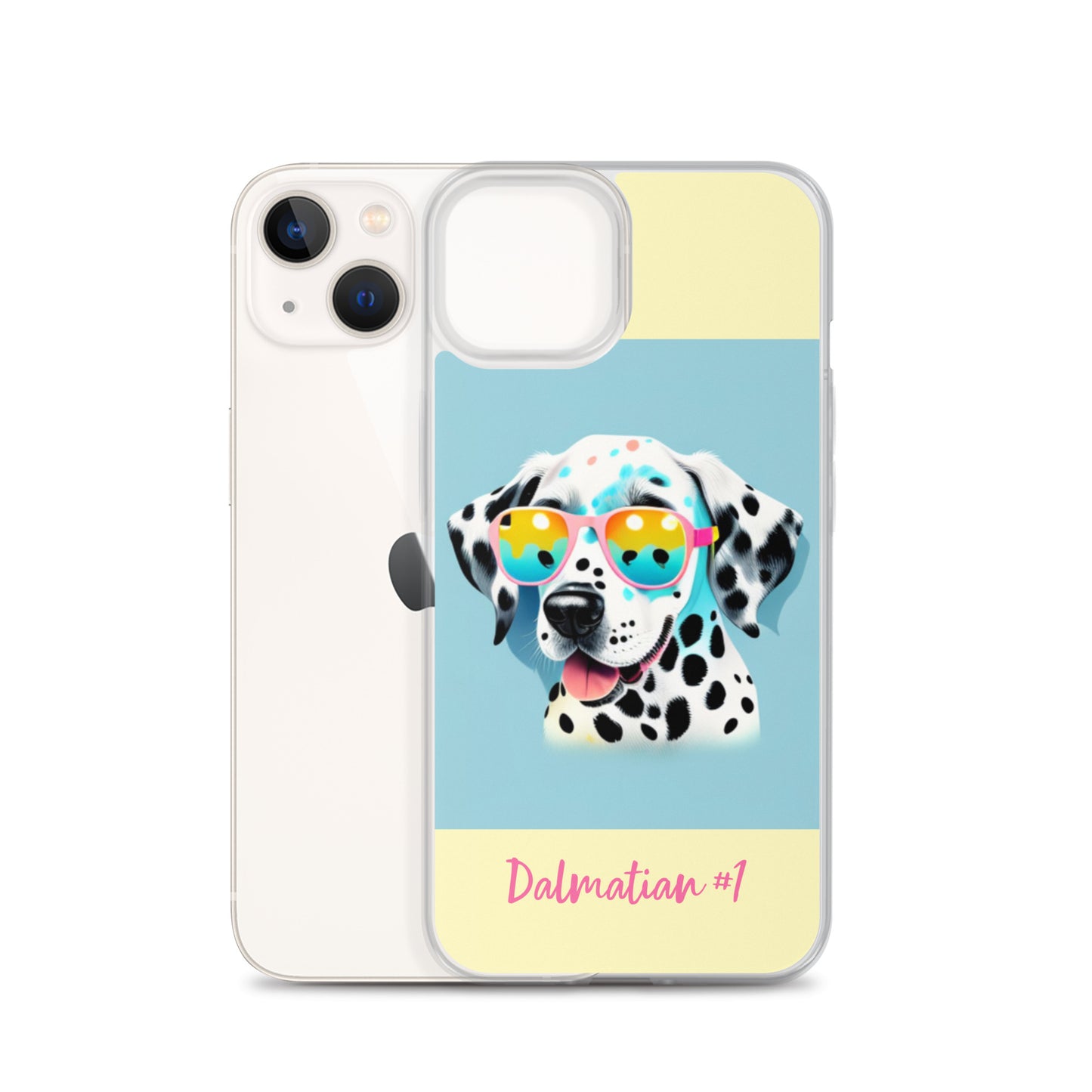 Dalmatian #1 Pop Accessories Clear Case for iPhone