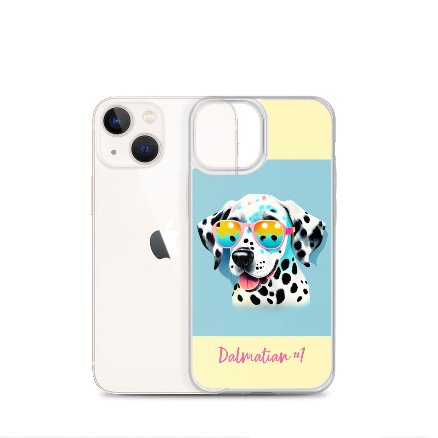 Dalmatian #1 Pop Accessories Clear Case for iPhone