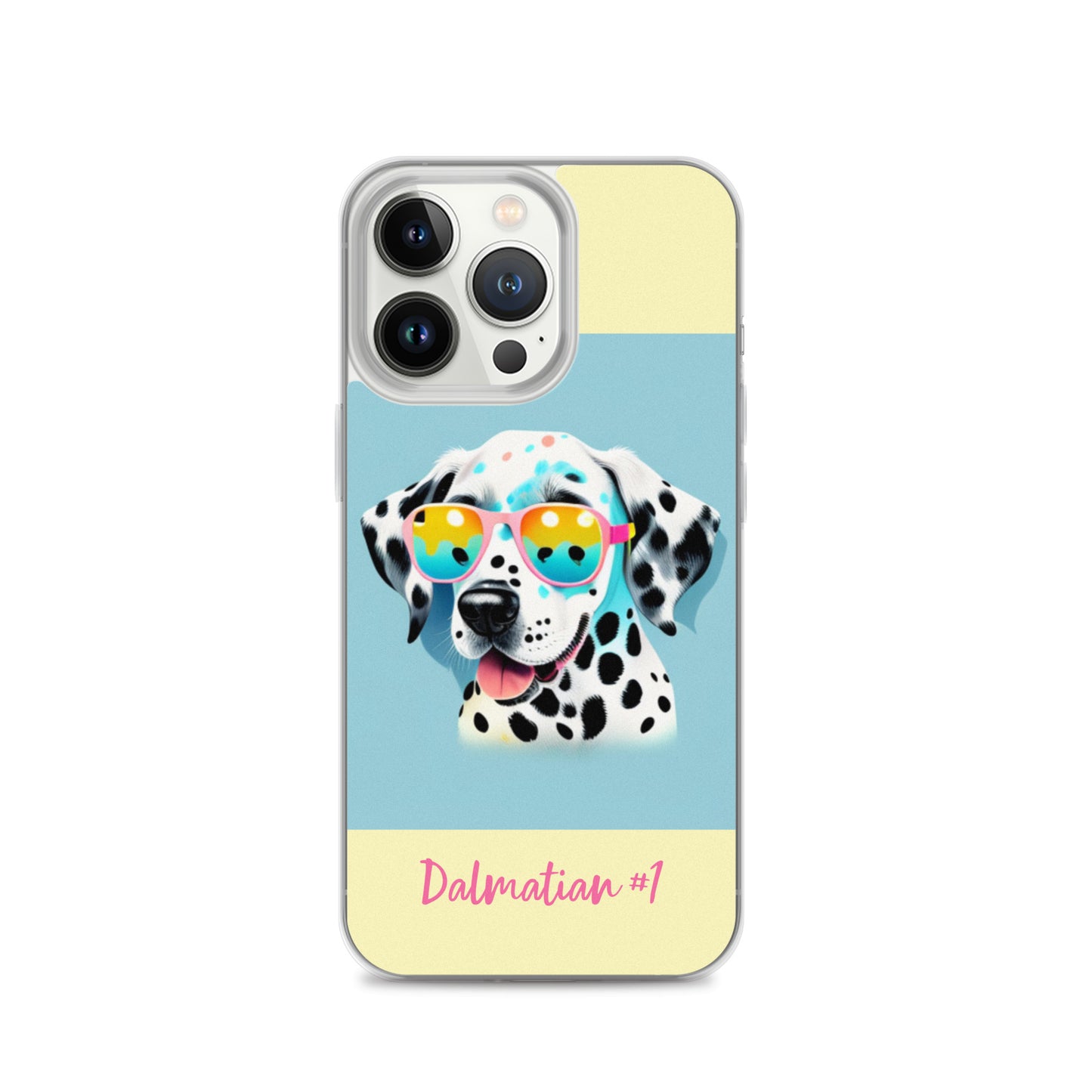 Dalmatian #1 Pop Accessories Clear Case for iPhone