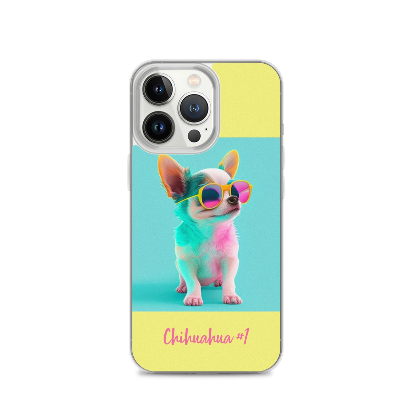 Chihuahua #1 Pop Cool  Accessories Clear Case for iPhone