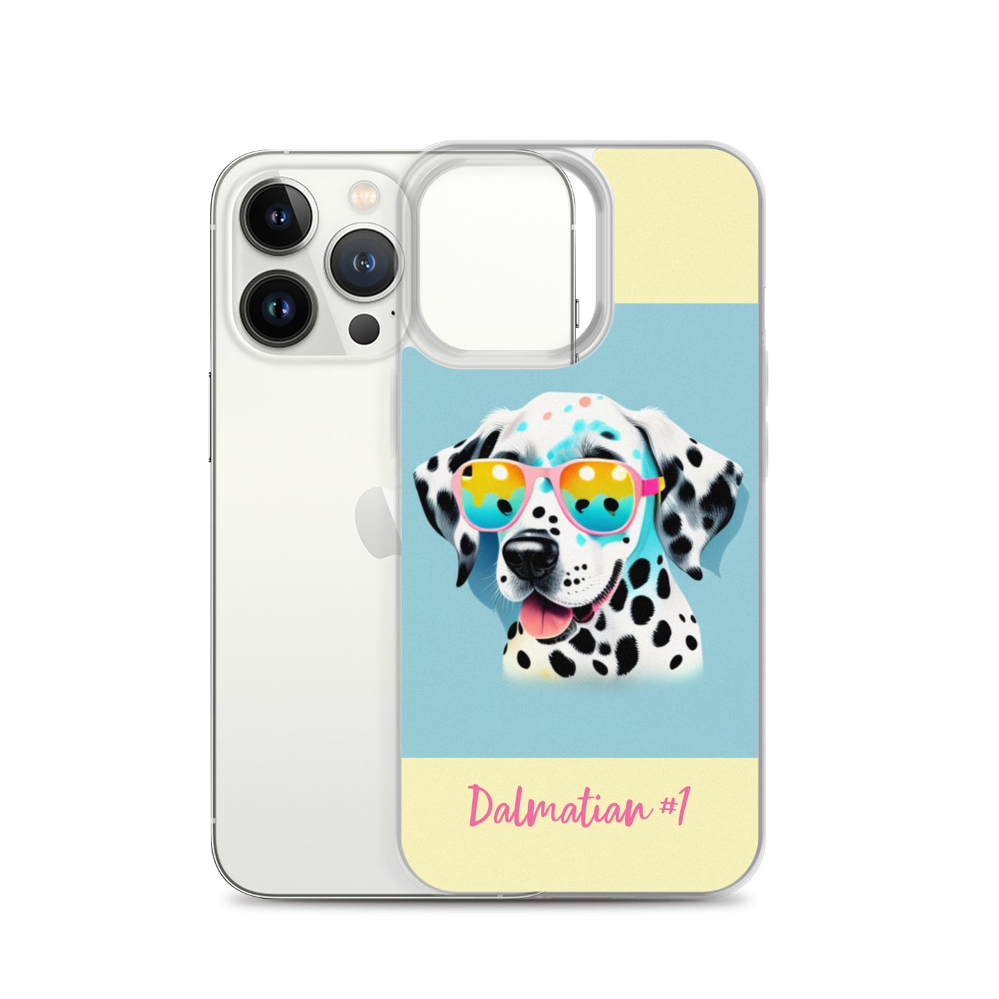 Dalmatian #1 Pop Accessories Clear Case for iPhone