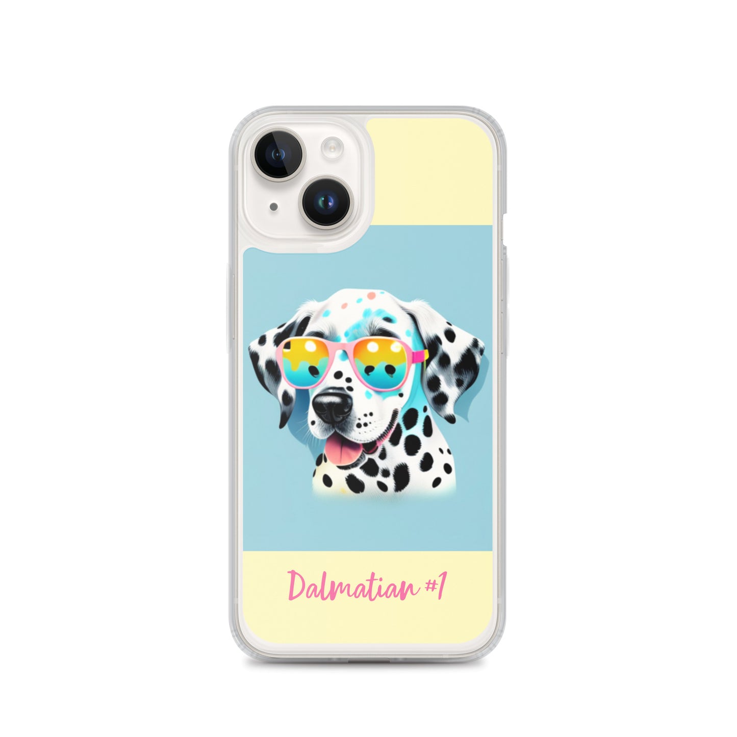 Dalmatian #1 Pop Accessories Clear Case for iPhone