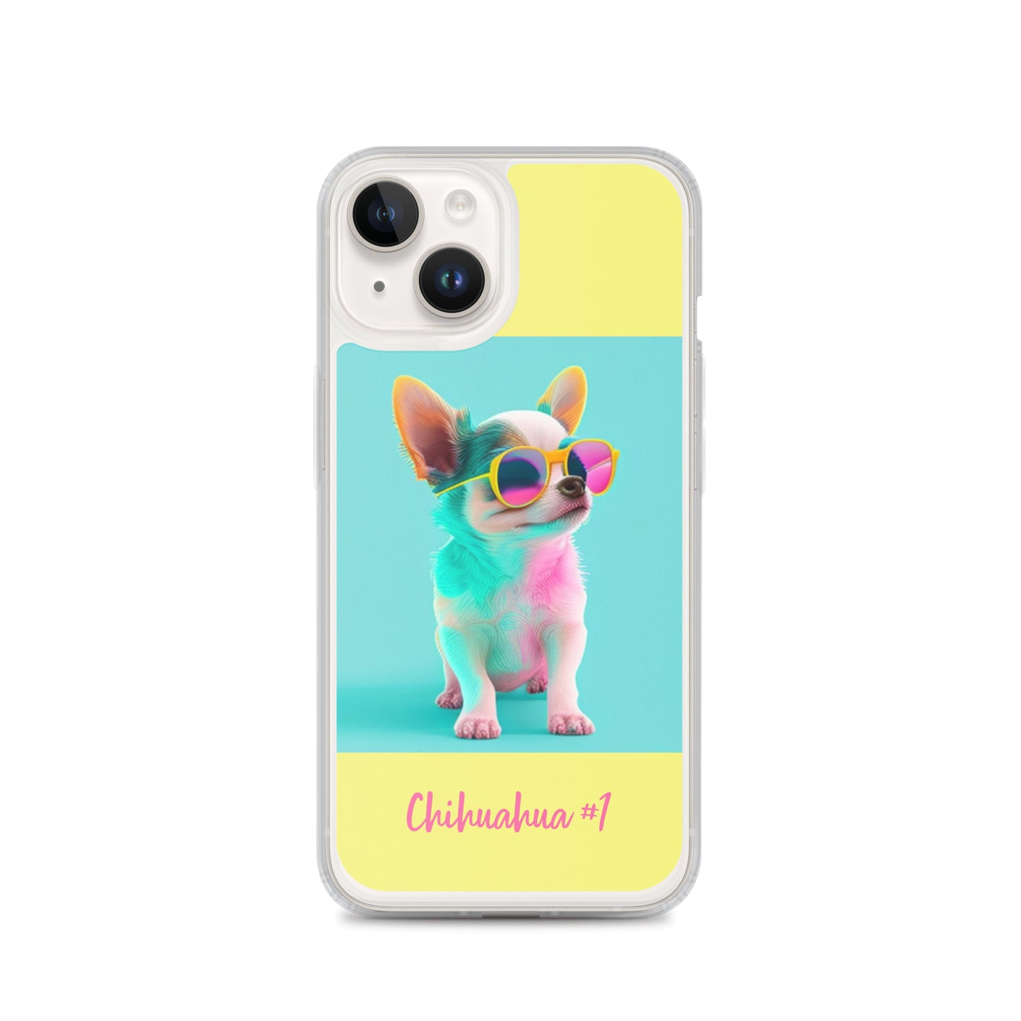 Chihuahua #1 Pop Cool  Accessories Clear Case for iPhone