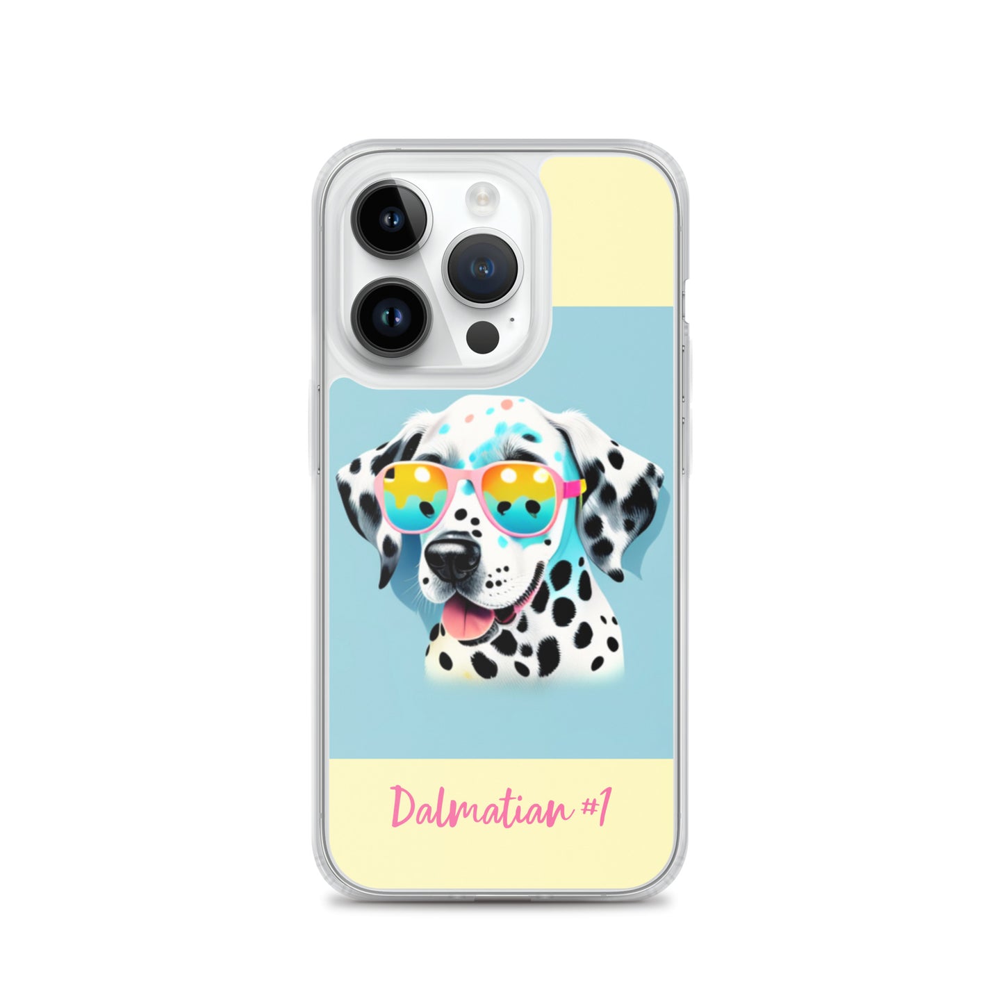 Dalmatian #1 Pop Accessories Clear Case for iPhone