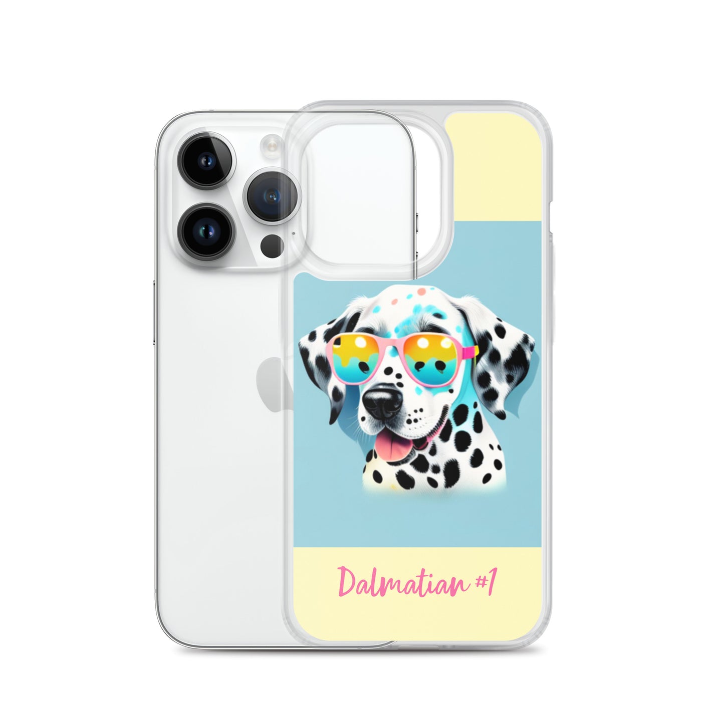 Dalmatian #1 Pop Accessories Clear Case for iPhone