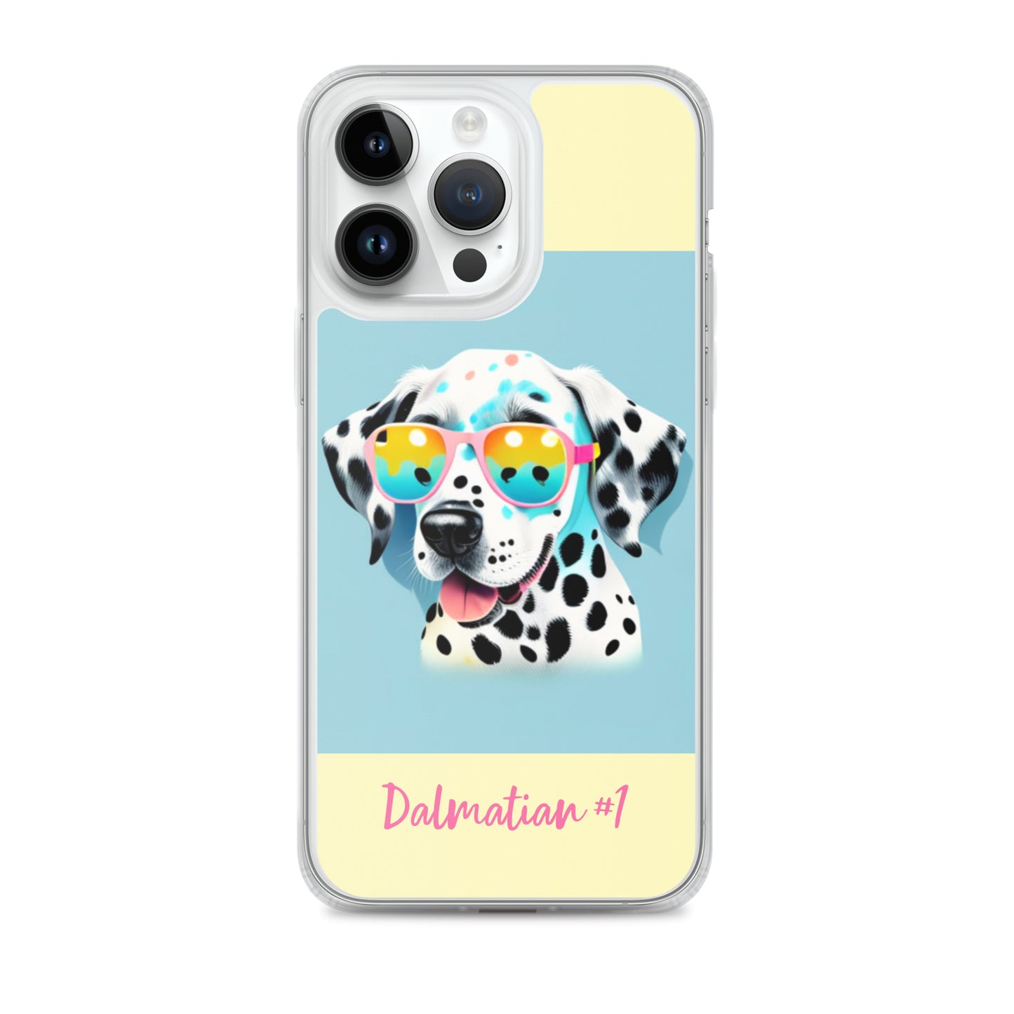 Dalmatian #1 Pop Accessories Clear Case for iPhone