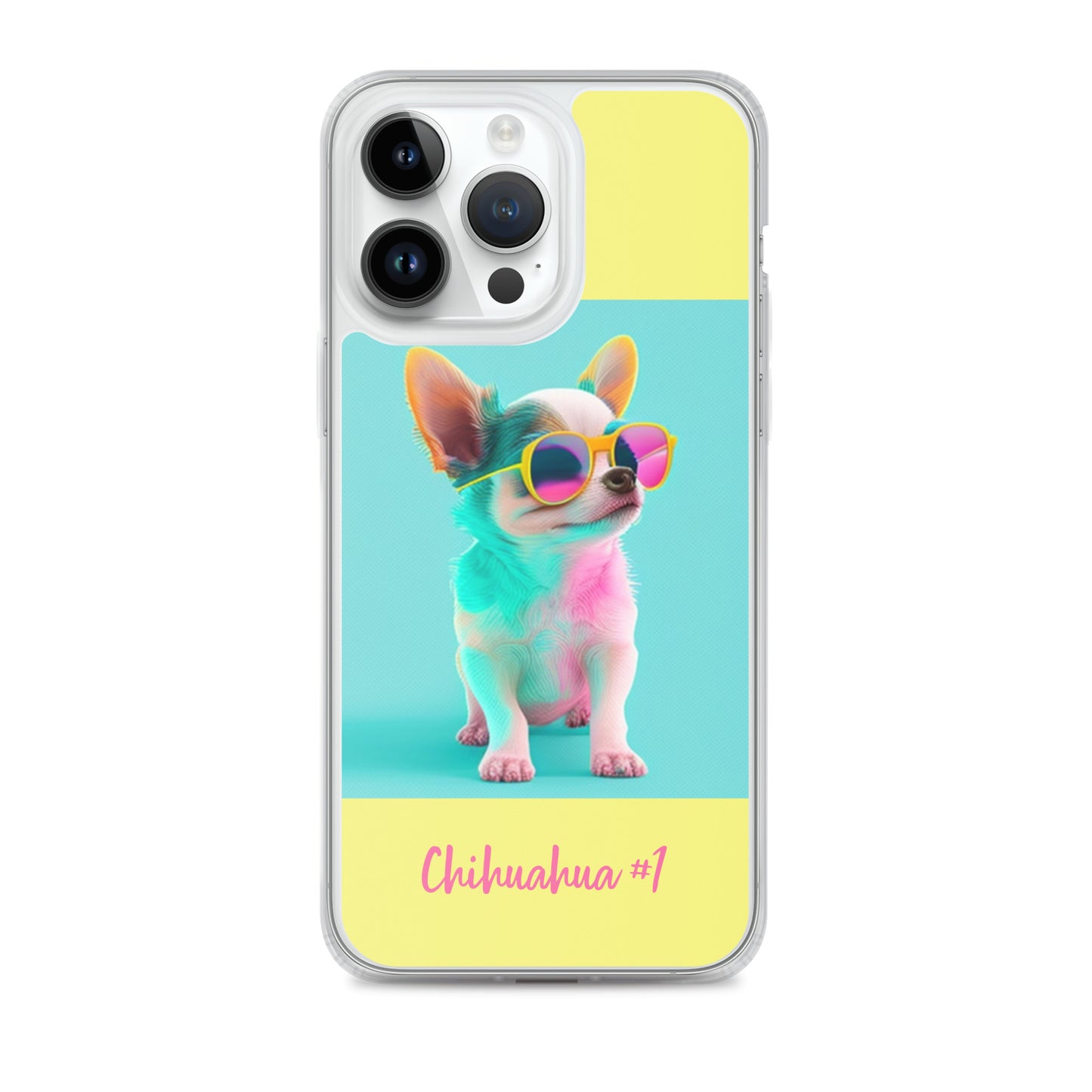 Chihuahua #1 Pop Cool  Accessories Clear Case for iPhone