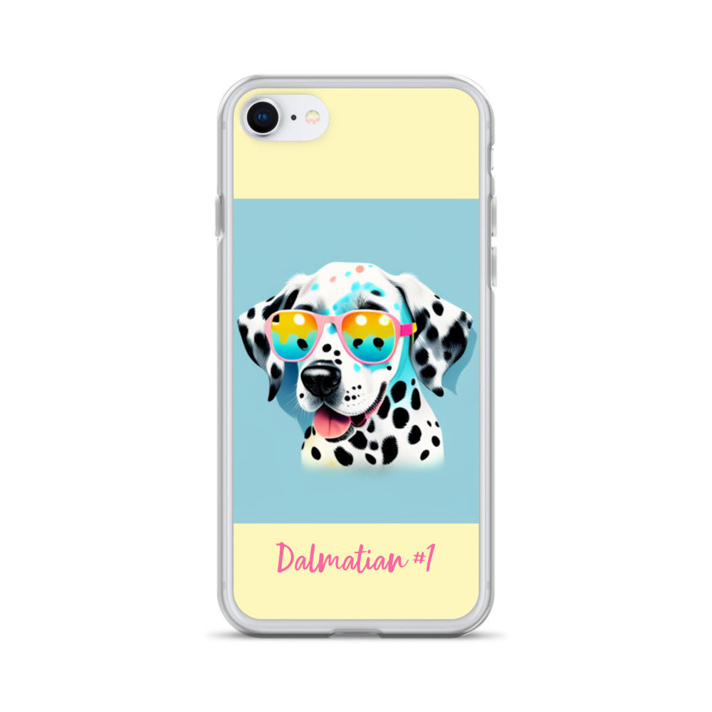 Dalmatian #1 Pop Accessories Clear Case for iPhone