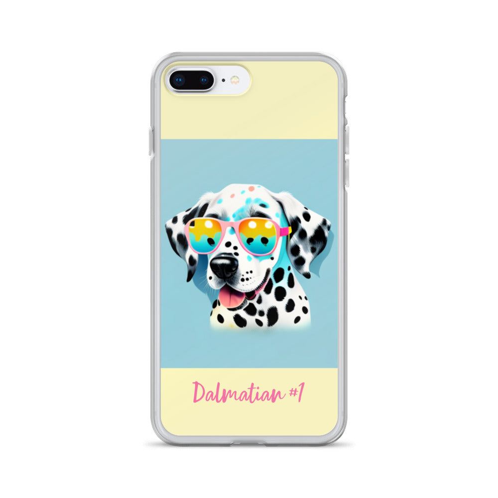 Dalmatian #1 Pop Accessories Clear Case for iPhone