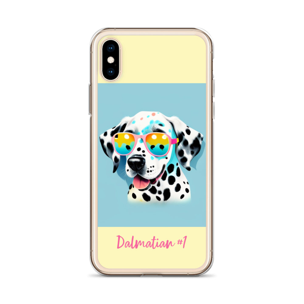 Dalmatian #1 Pop Accessories Clear Case for iPhone