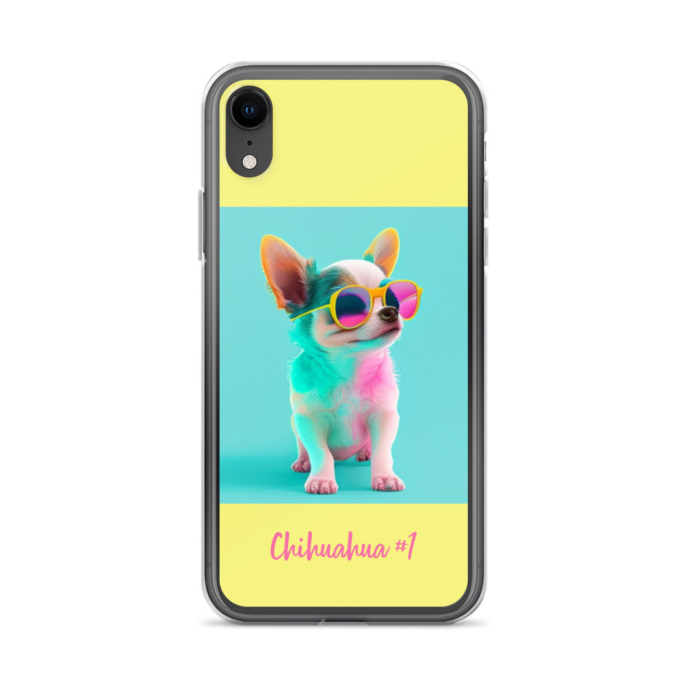 Chihuahua #1 Pop Cool  Accessories Clear Case for iPhone