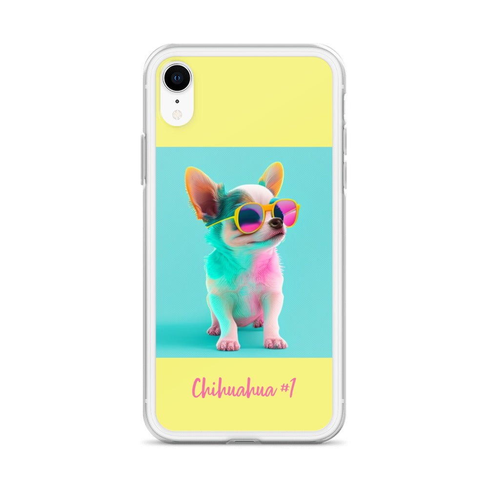 Chihuahua #1 Pop Cool  Accessories Clear Case for iPhone