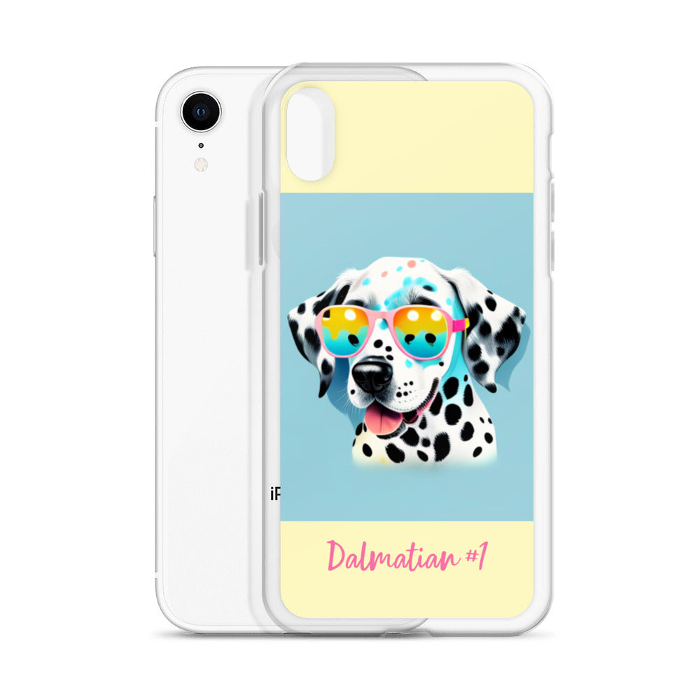 Dalmatian #1 Pop Accessories Clear Case for iPhone