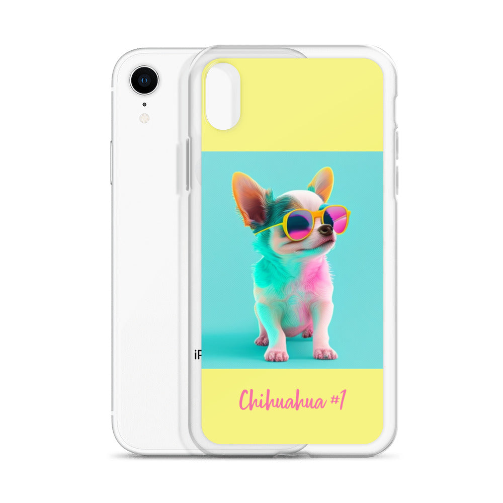 Chihuahua #1 Pop Cool  Accessories Clear Case for iPhone