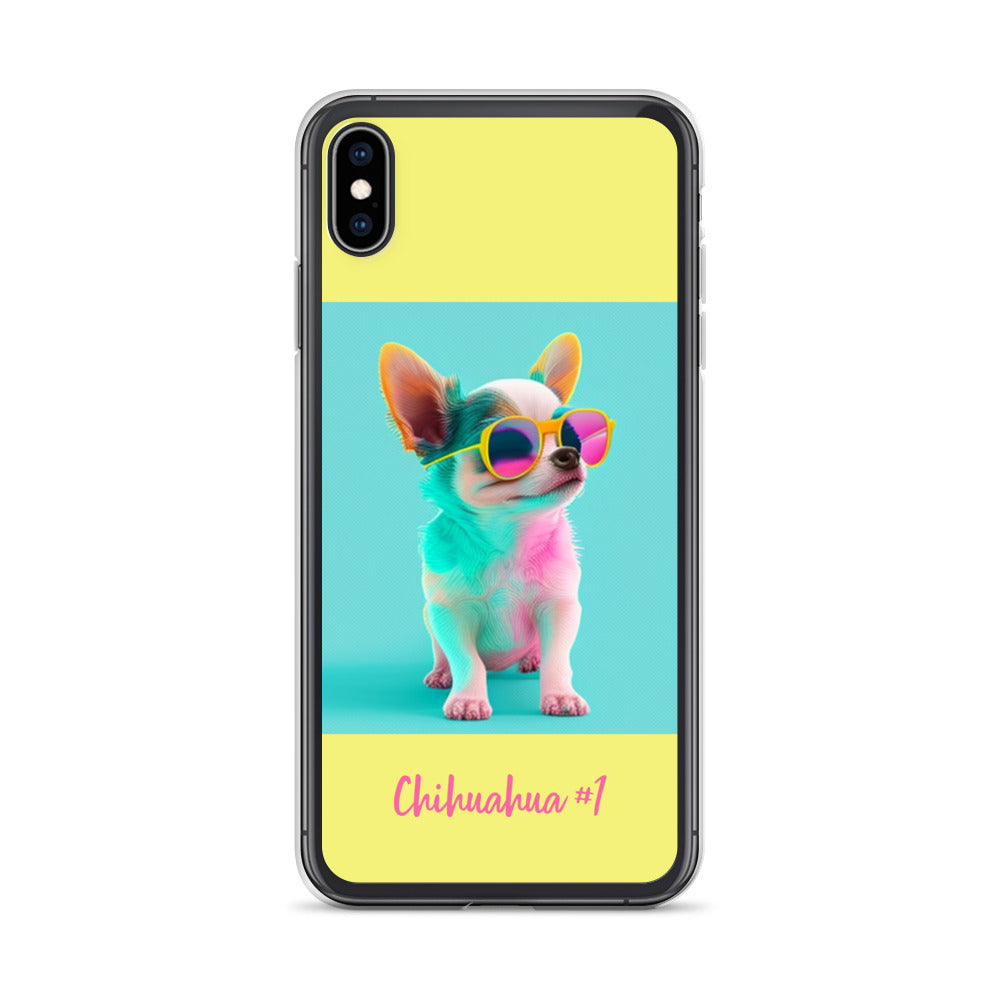 Chihuahua #1 Pop Cool  Accessories Clear Case for iPhone