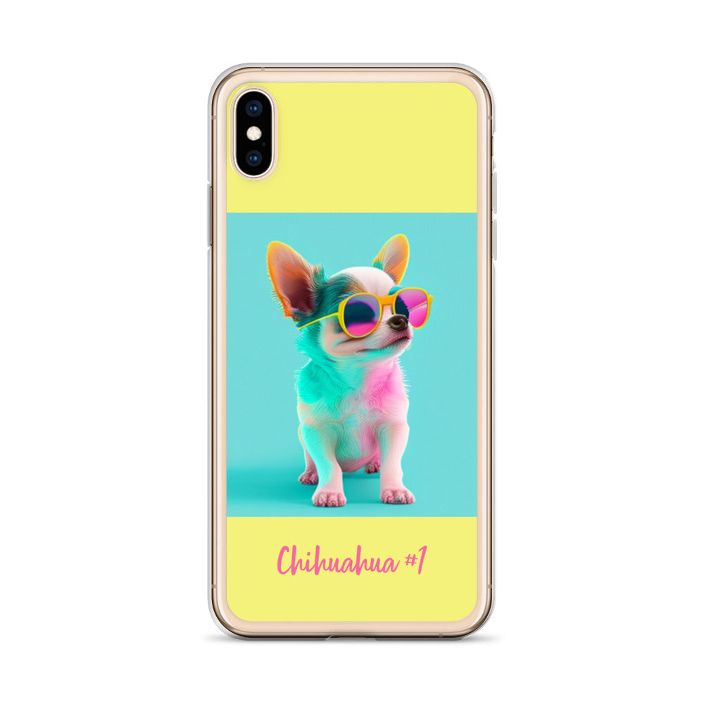 Chihuahua #1 Pop Cool  Accessories Clear Case for iPhone