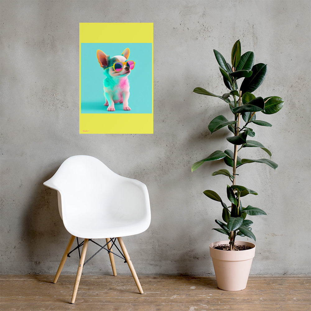 Chihuahua #1 Pop Cool  Home & living Poster