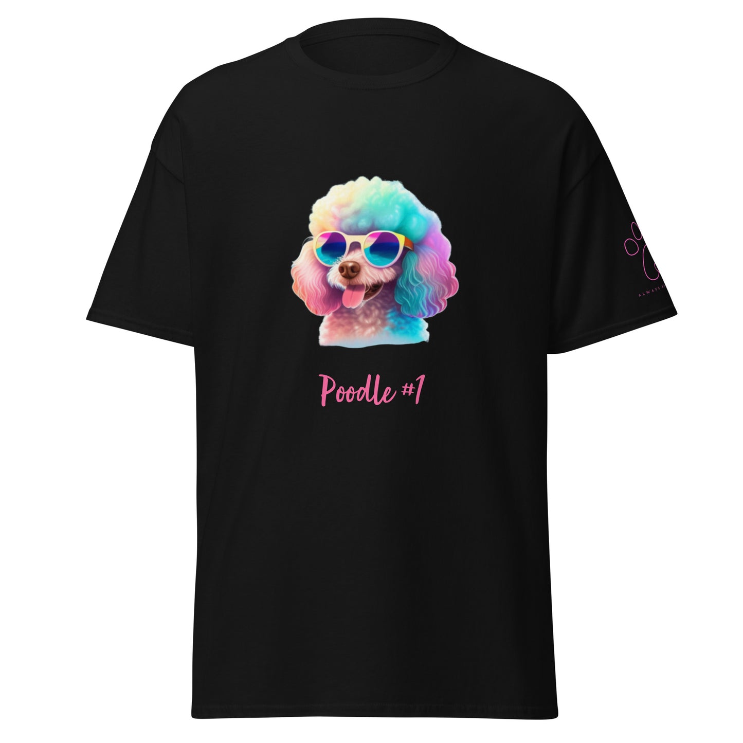 Poodle #1 Cute Men's clothing Men’s Classic Tee