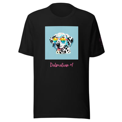 Dalmatian #1 Pop Unisex t-shirt