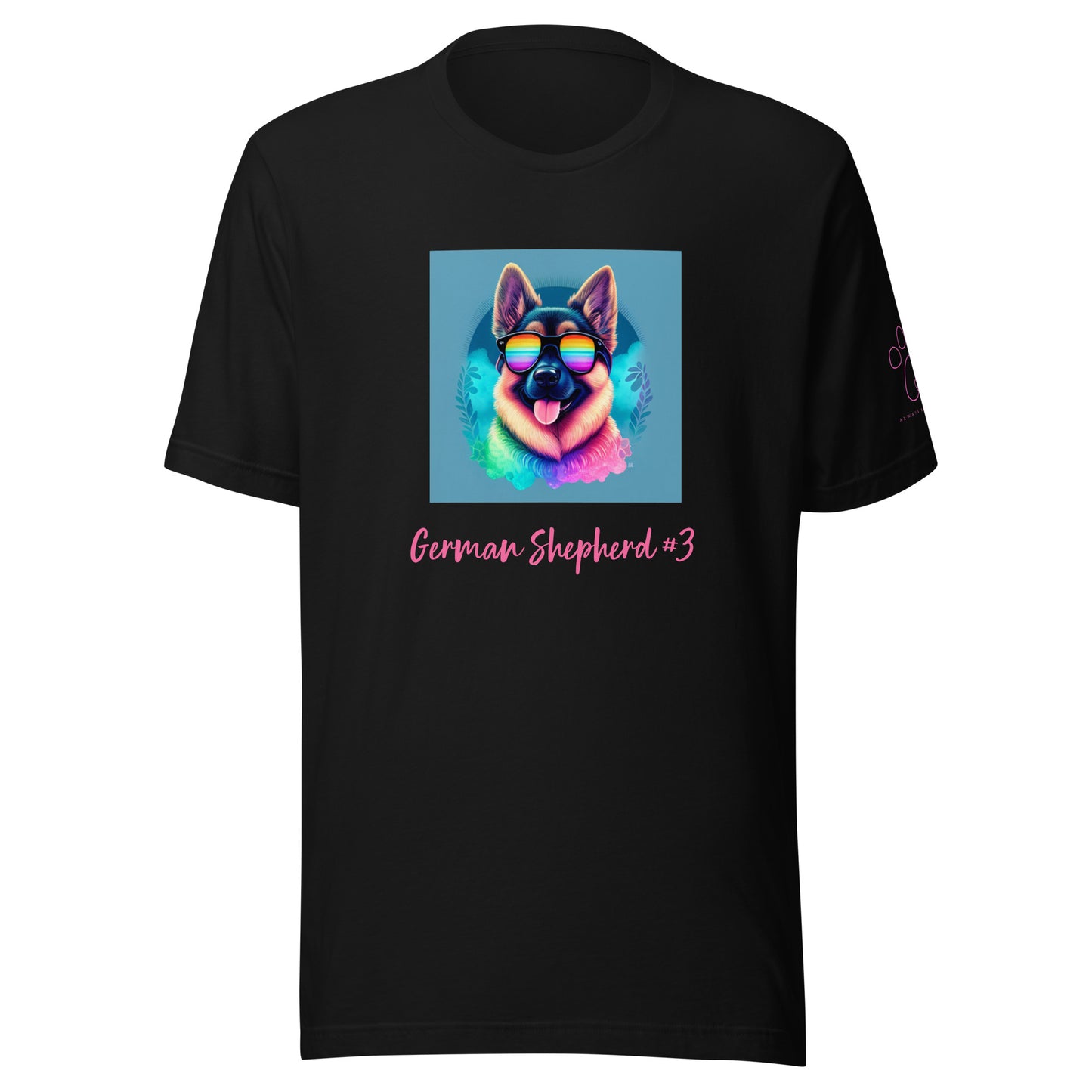 German Shepherd #3 Pop   Unisex t-shirt