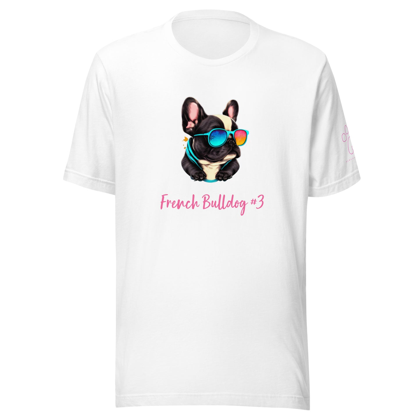 French Bulldog #3 Pop   Unisex t-shirt Unisex organic cotton t-shirt