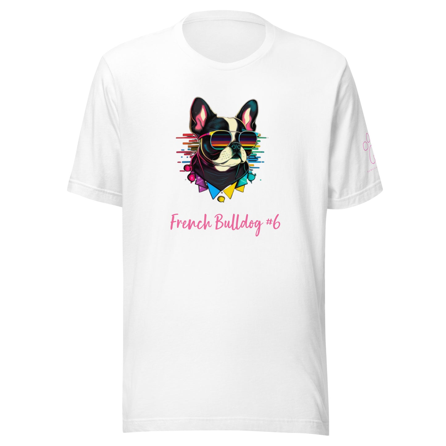 French Bulldog #6 Pop   Unisex t-shirt Unisex organic cotton t-shirt