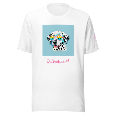 Dalmatian #1 Pop Unisex t-shirt