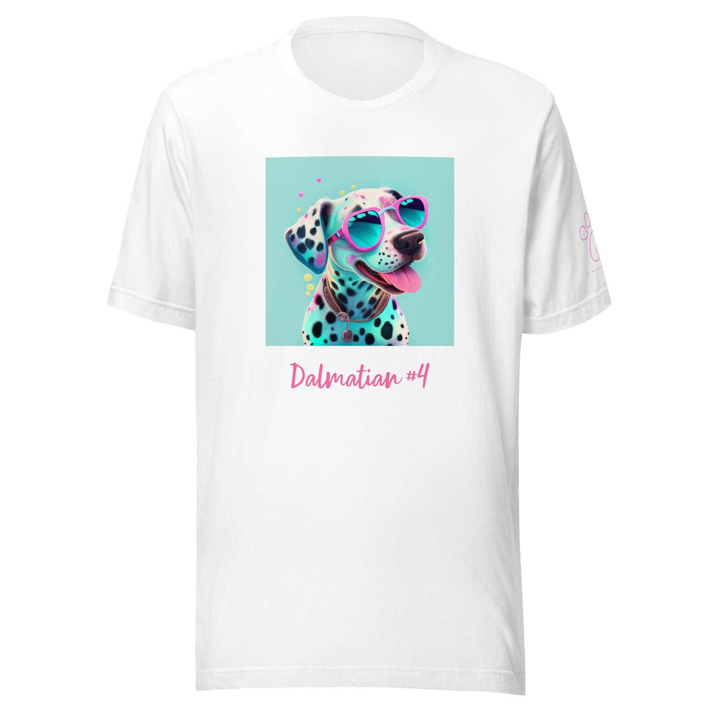 Dalmatian #4 Pop   Unisex t-shirt