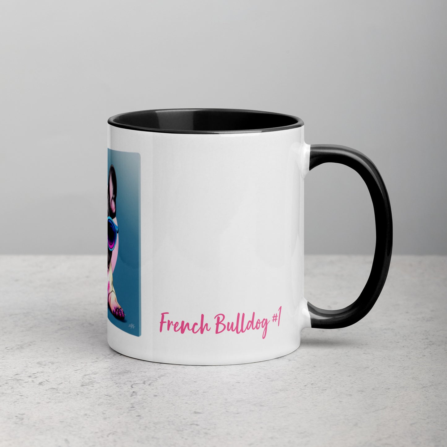 French Bulldog #1 Pop Home & living Mug with Color Inside