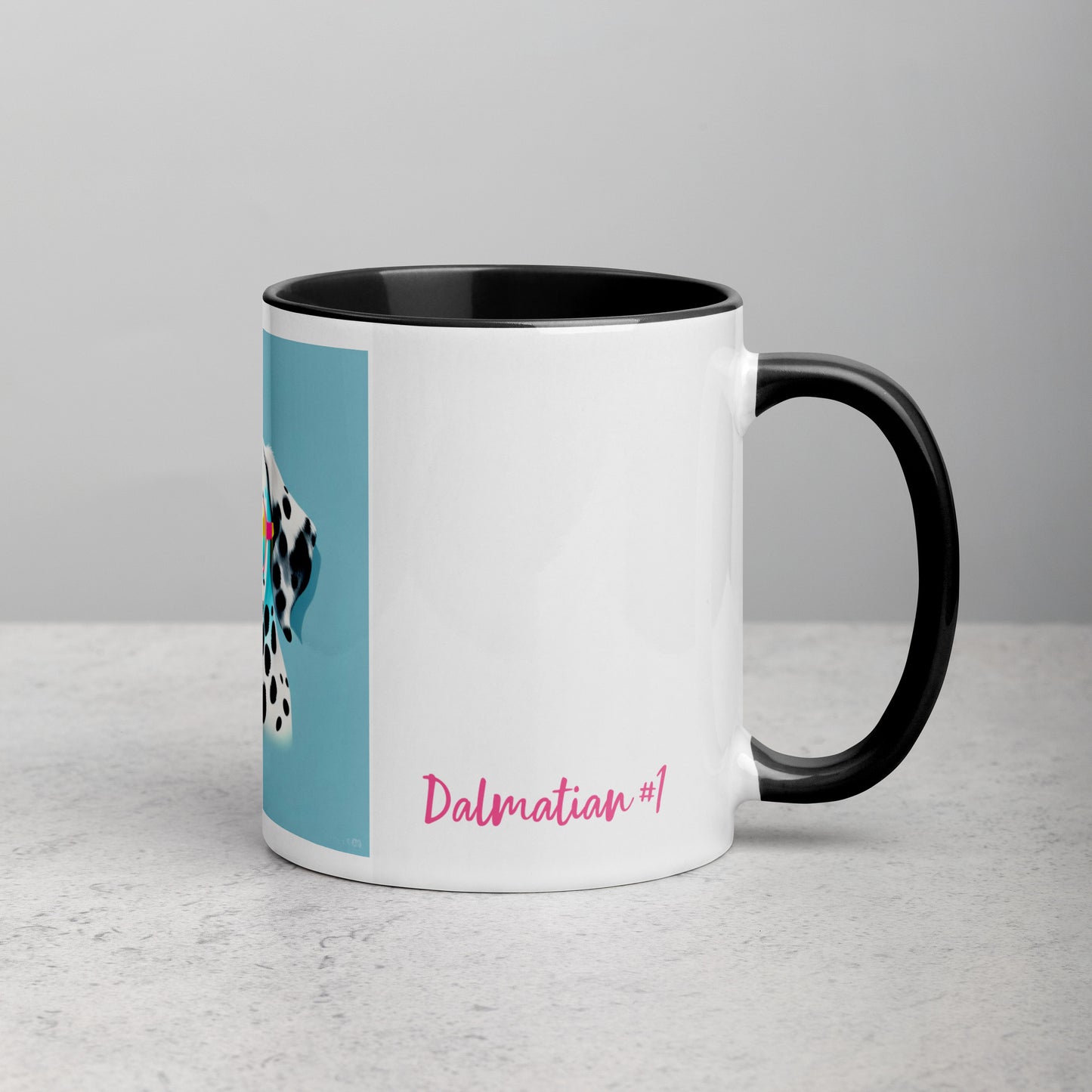 Dalmatian #1 Pop Home & living Mug with Color Inside