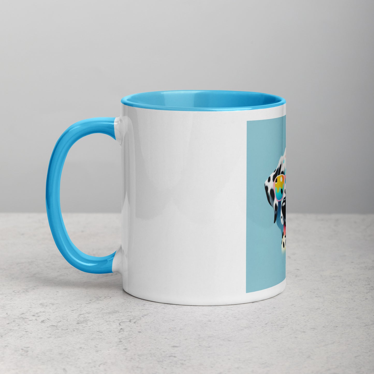 Dalmatian #1 Pop Home & living Mug with Color Inside