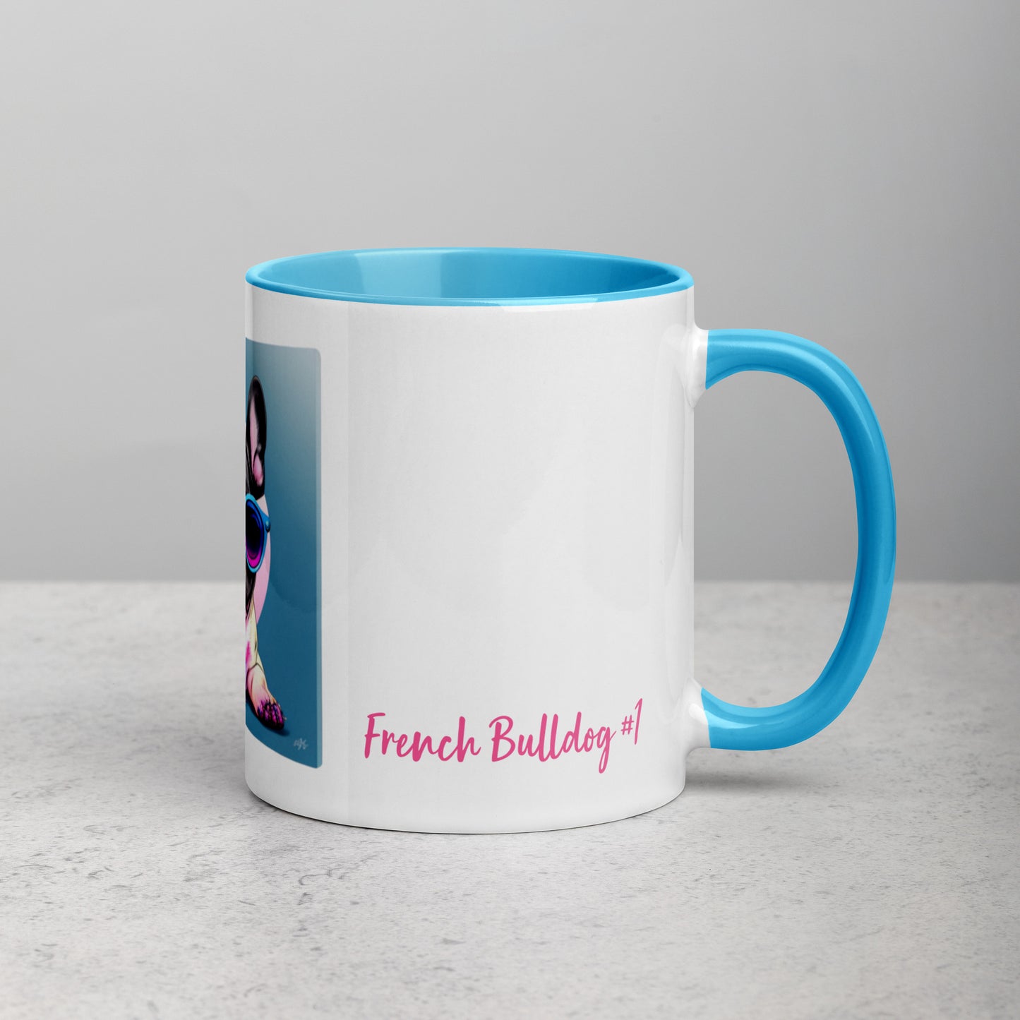 French Bulldog #1 Pop Home & living Mug with Color Inside