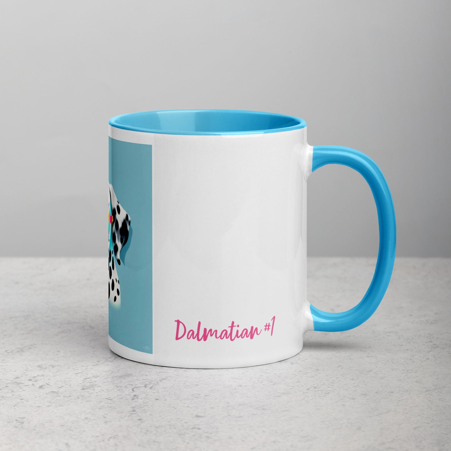 Dalmatian #1 Pop Home & living Mug with Color Inside