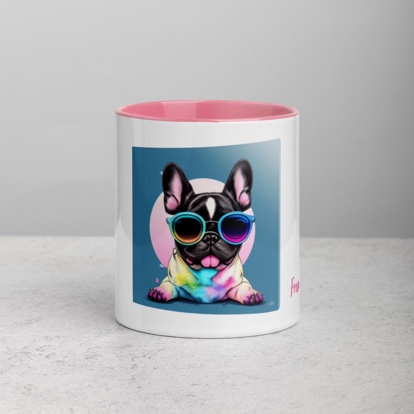 French Bulldog #1 Pop Home & living Mug with Color Inside