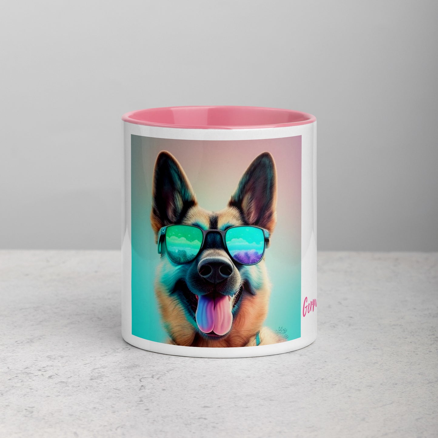 German Shepherd #1 Home & living Mug with Color Inside