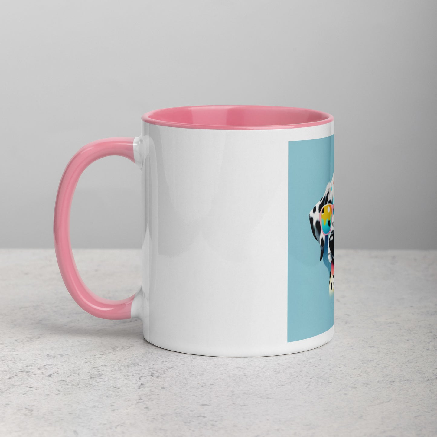 Dalmatian #1 Pop Home & living Mug with Color Inside