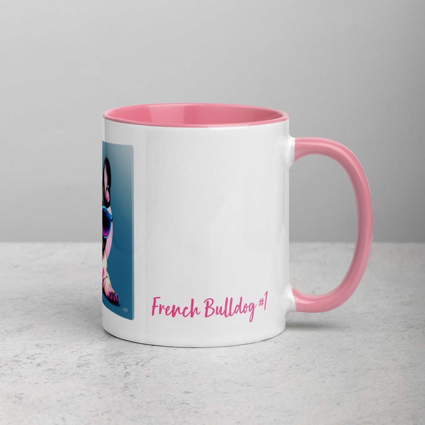 French Bulldog #1 Pop Home & living Mug with Color Inside