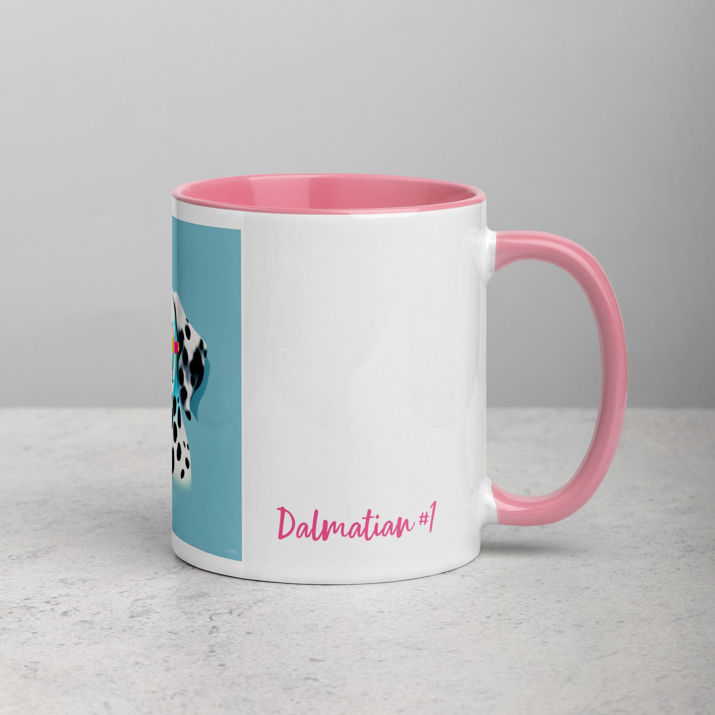 Dalmatian #1 Pop Home & living Mug with Color Inside