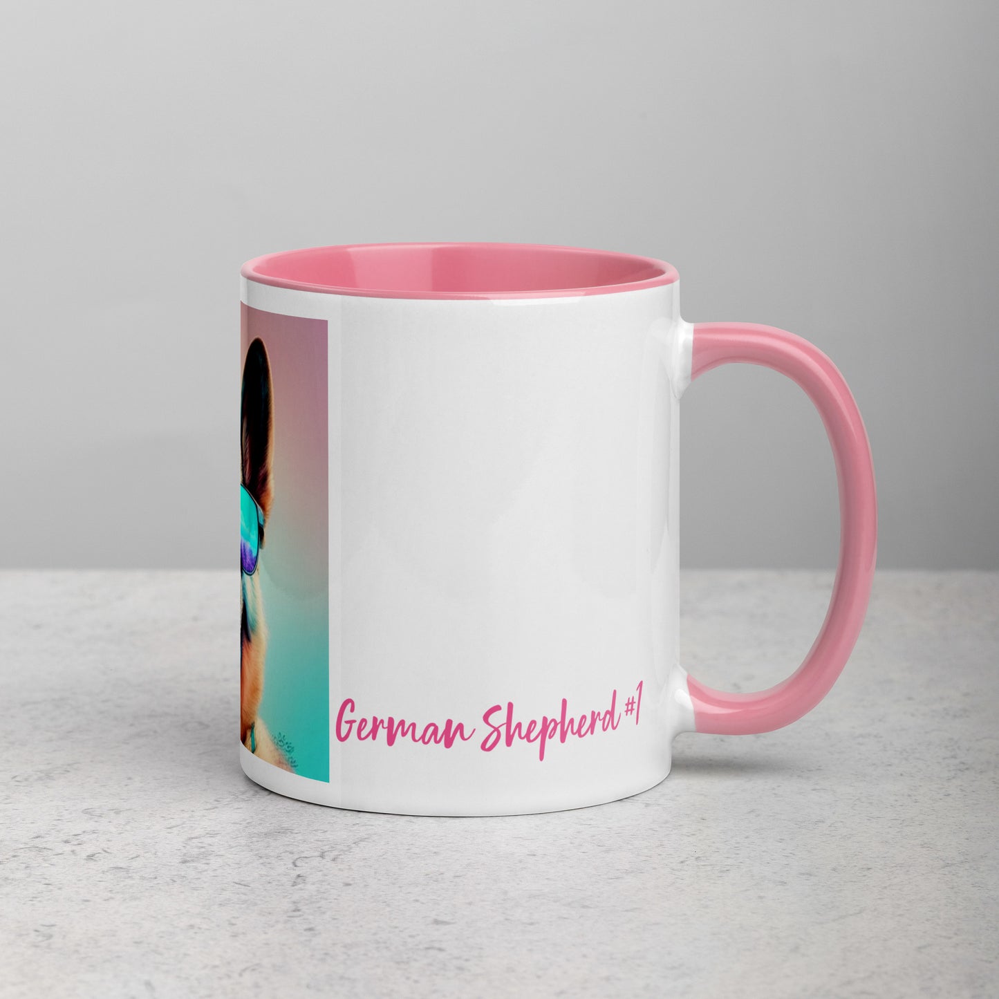 German Shepherd #1 Home & living Mug with Color Inside