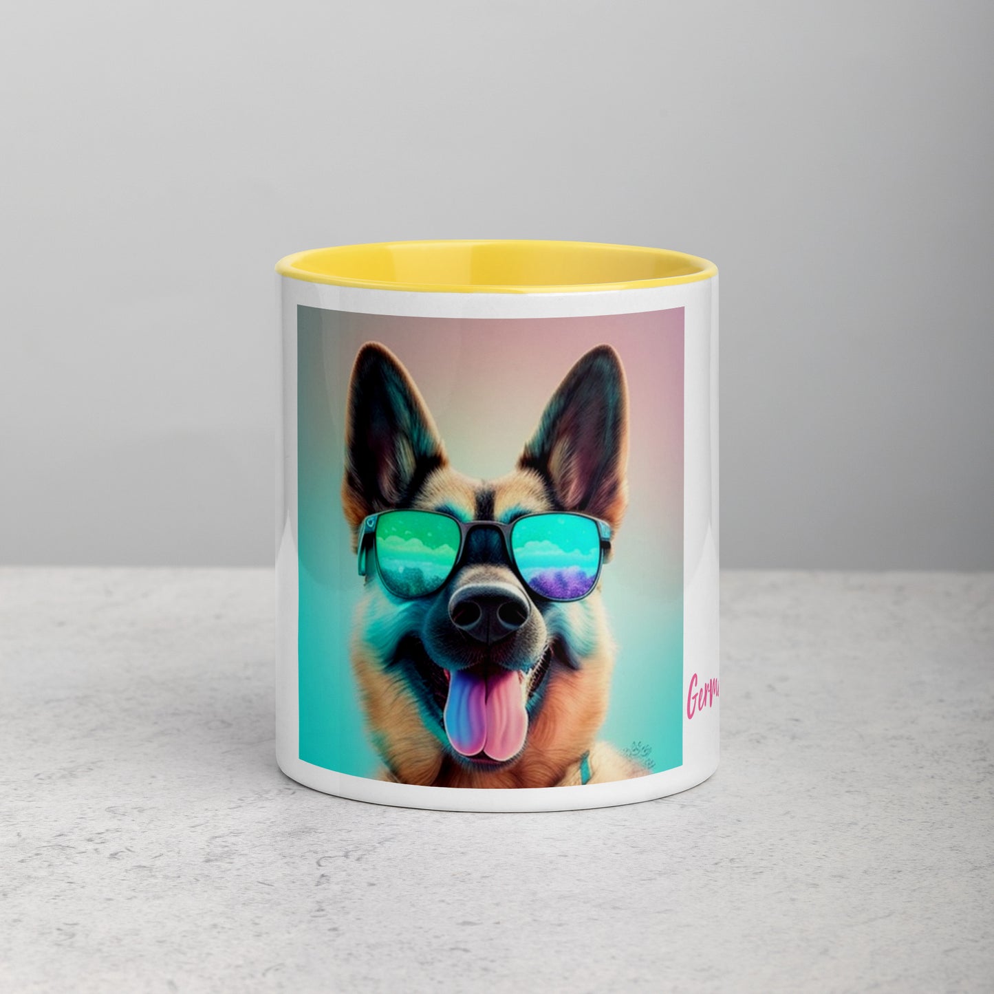 German Shepherd #1 Home & living Mug with Color Inside